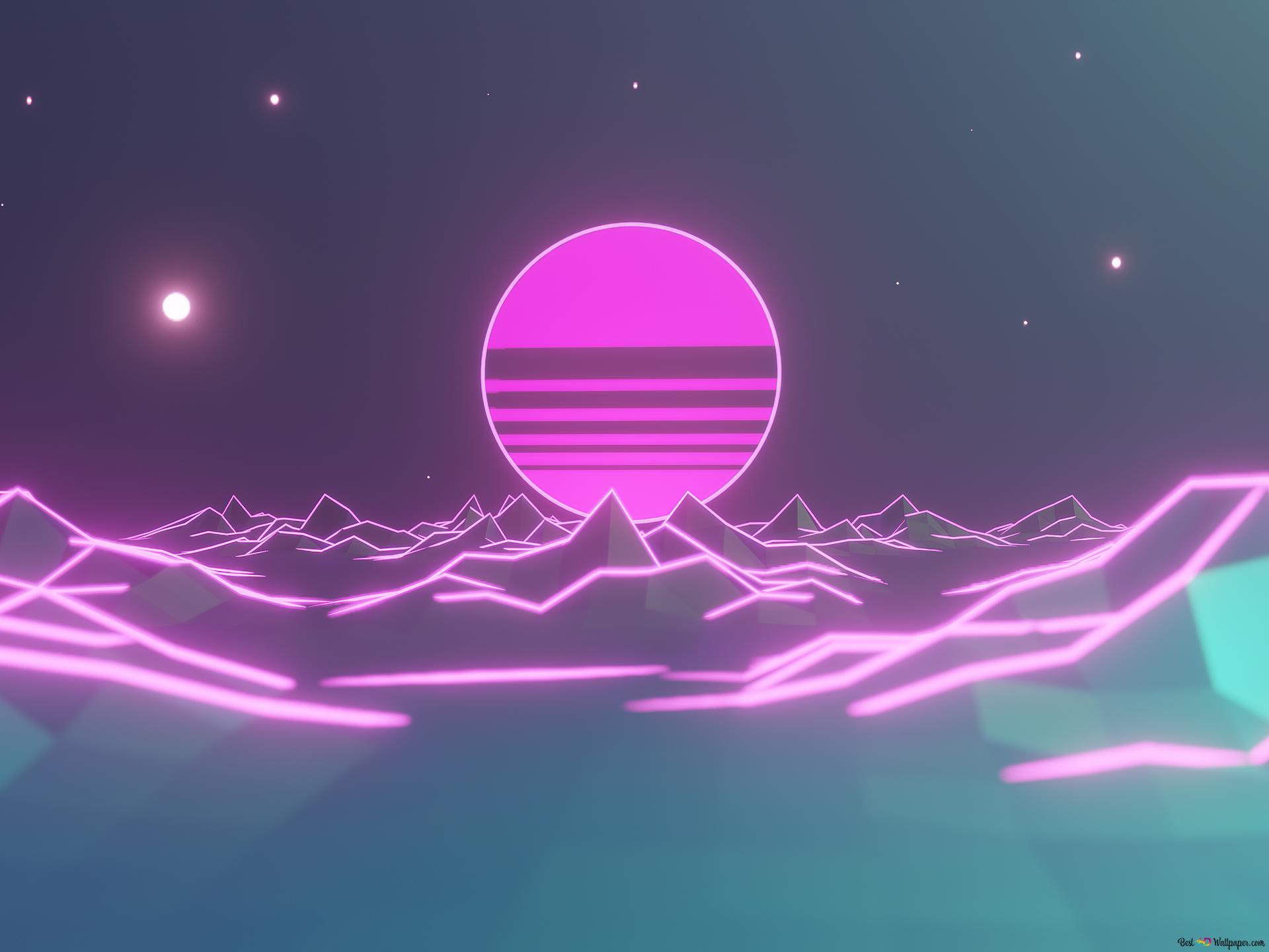 Landscape Abstract 4k Wallpaper