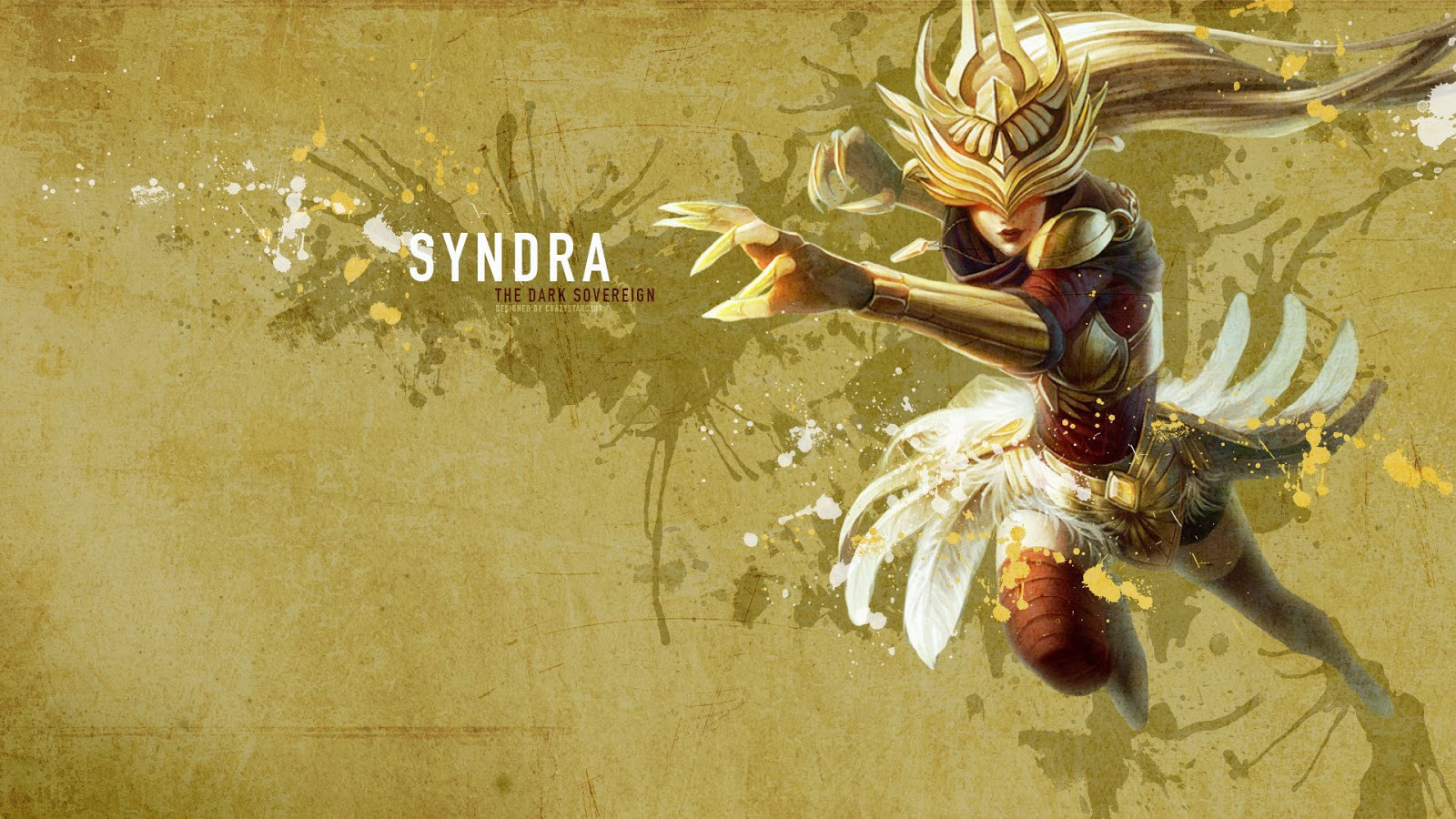 Syndra League Of Legends Wallpaper Desktop