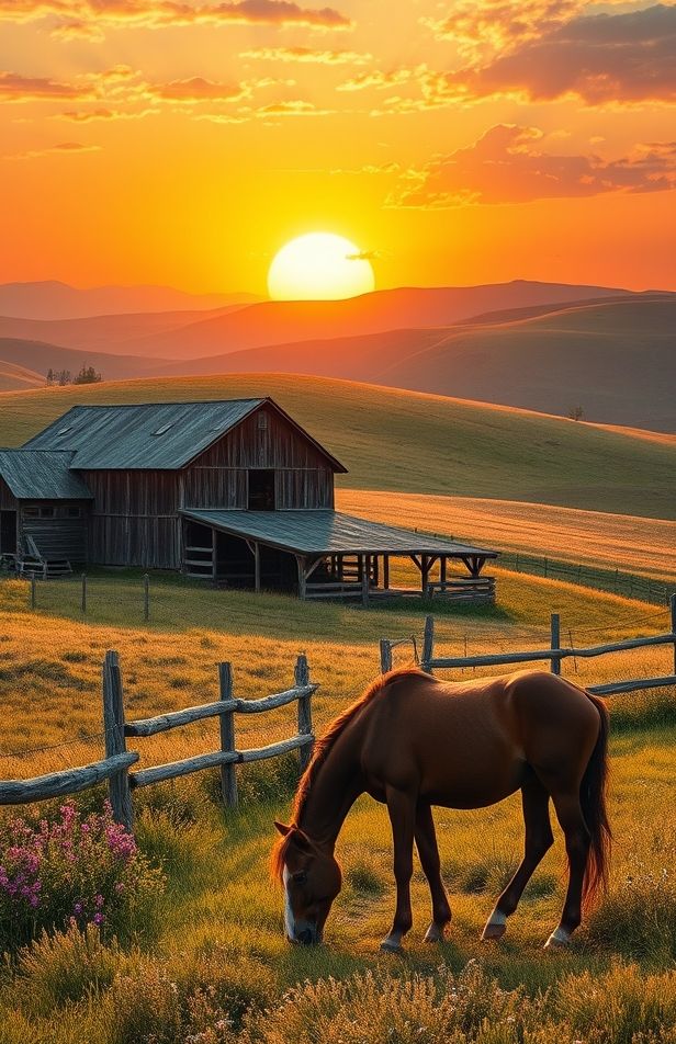 Country Western Wallpaper