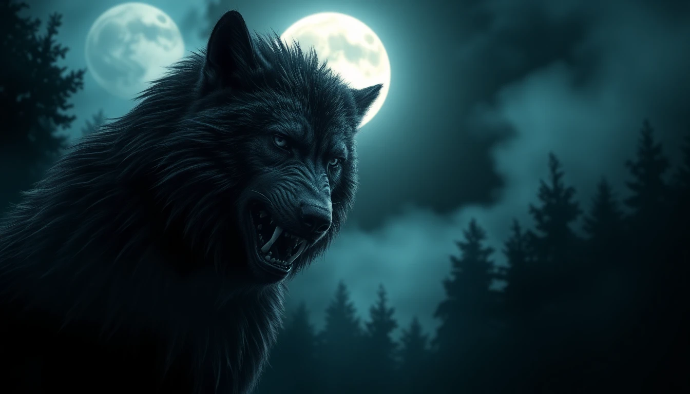 Classic Werewolf Wallpaper