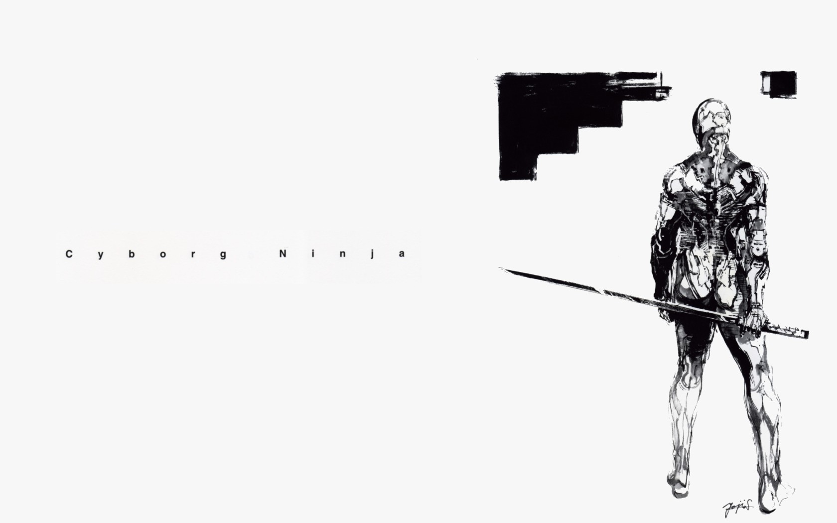 Metal Gear Solid Gray Fox Artwork Wallpaper By Kingteddy