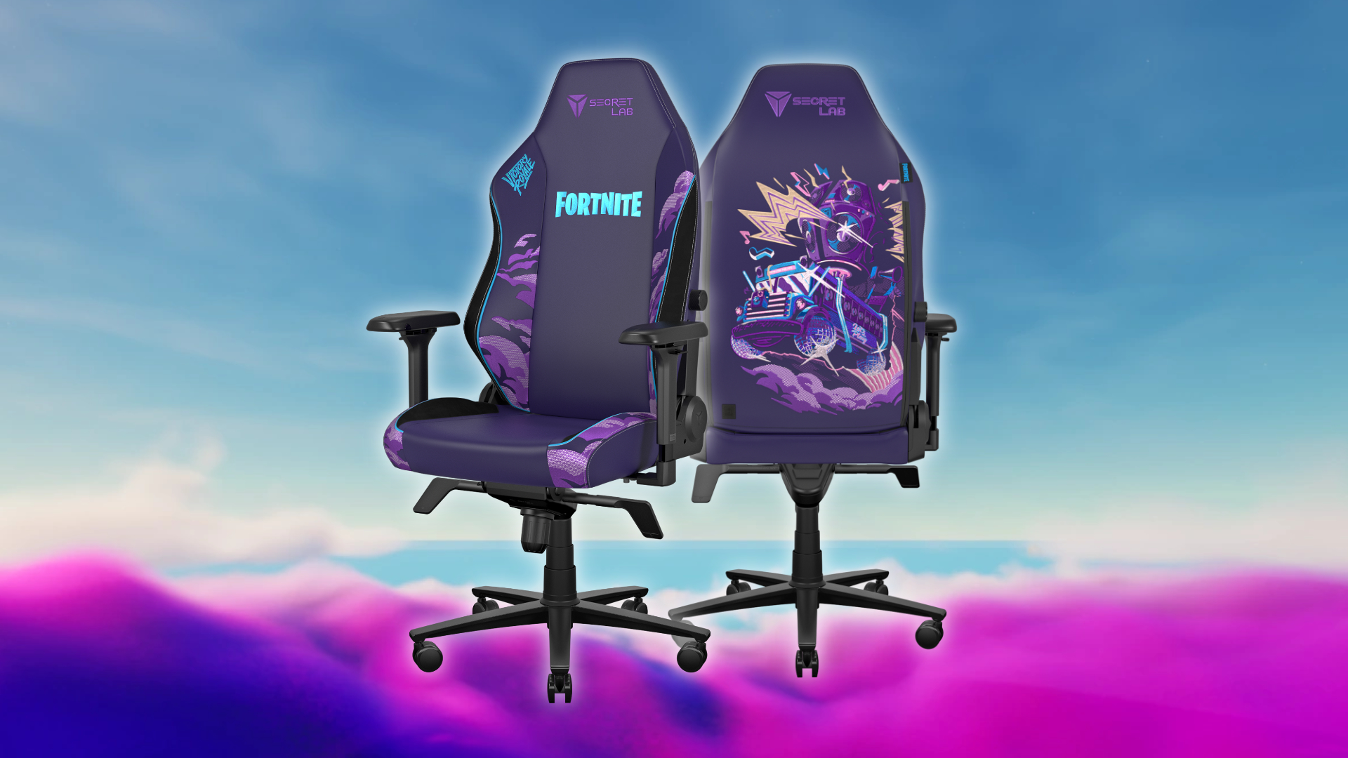 The Fortnite Battle Bus Needs These Secretlab Gaming Chairs Wallpaper