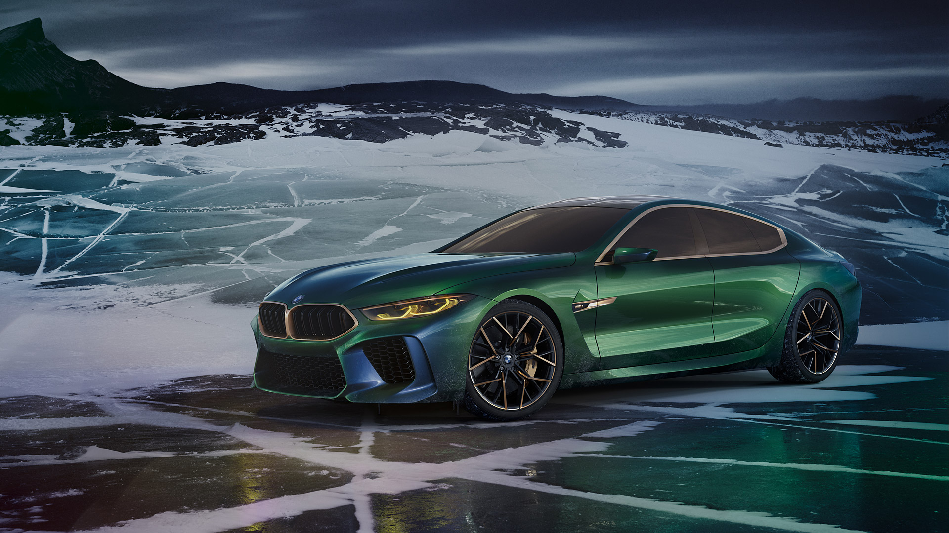 Bmw M8 Gran Coupe Concept Wallpaper HD Image Wsupercars