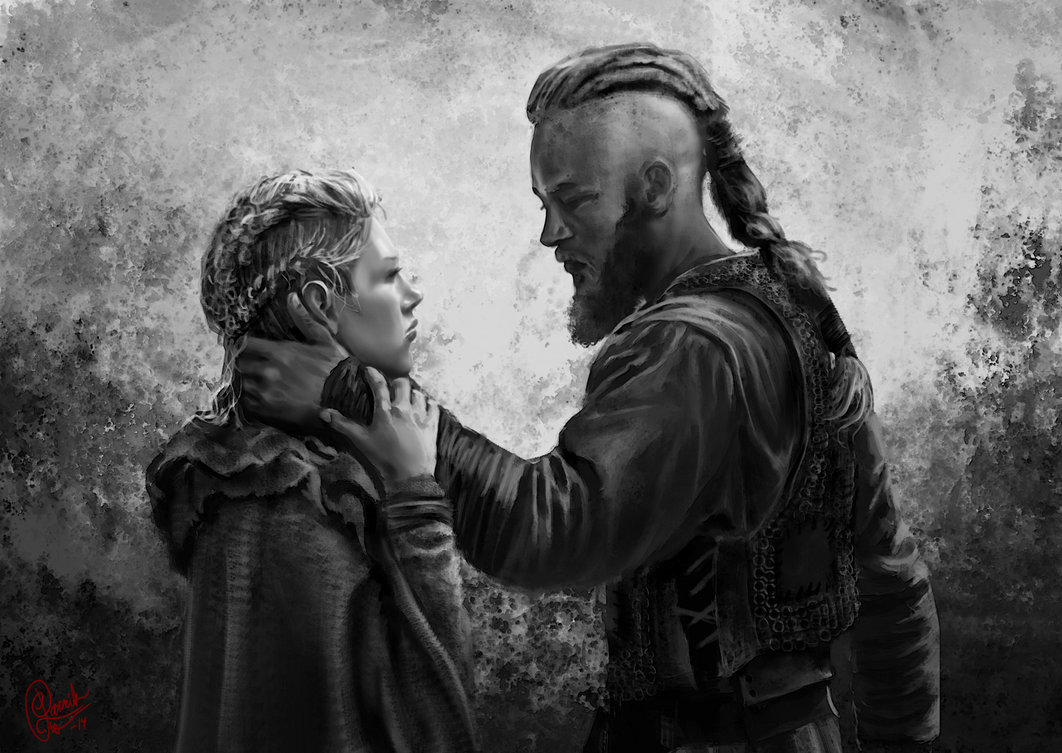 Ragnar And Lagertha By Patrike