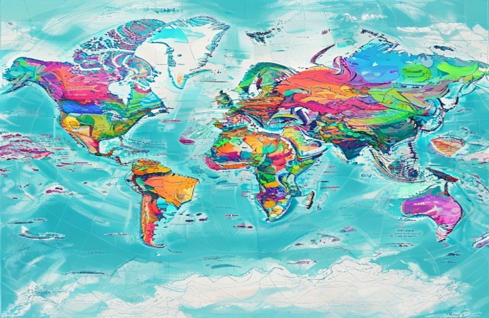 World Map Wallpaper High Resolution