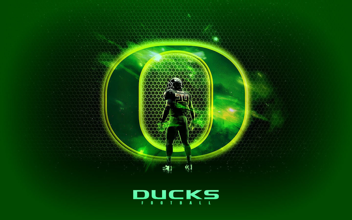 Oregon Ducks Football Logo HD Wallpaper New