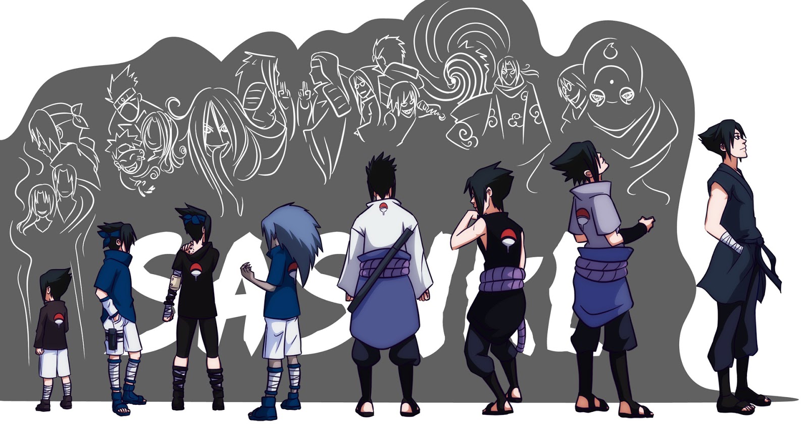 Uchiha Sasuke Anime HD Wallpaper Desktop Pc Background