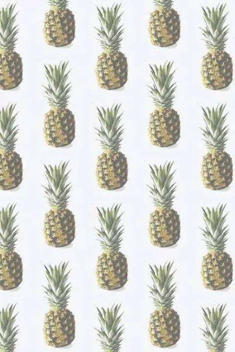 Background Emoji Fruit Good Phone Pineapple Wallpaper Image