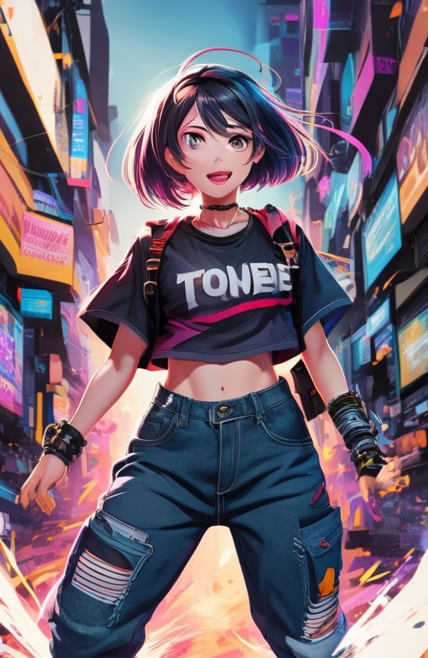 Anime Tomboy Wallpaper