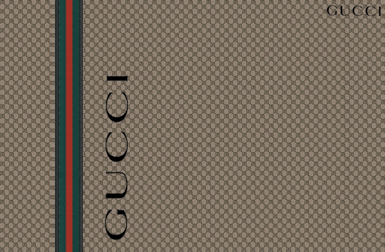 Classic Gucci GG Pattern Wallpaper