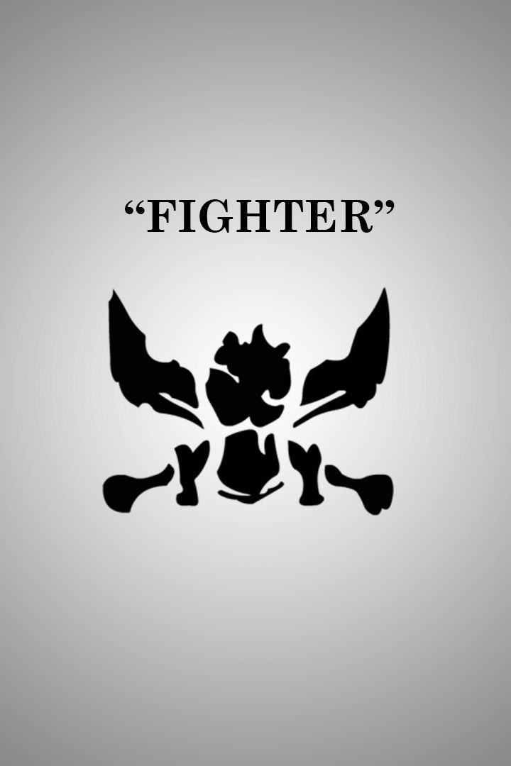 Fighter Desain Logo Game