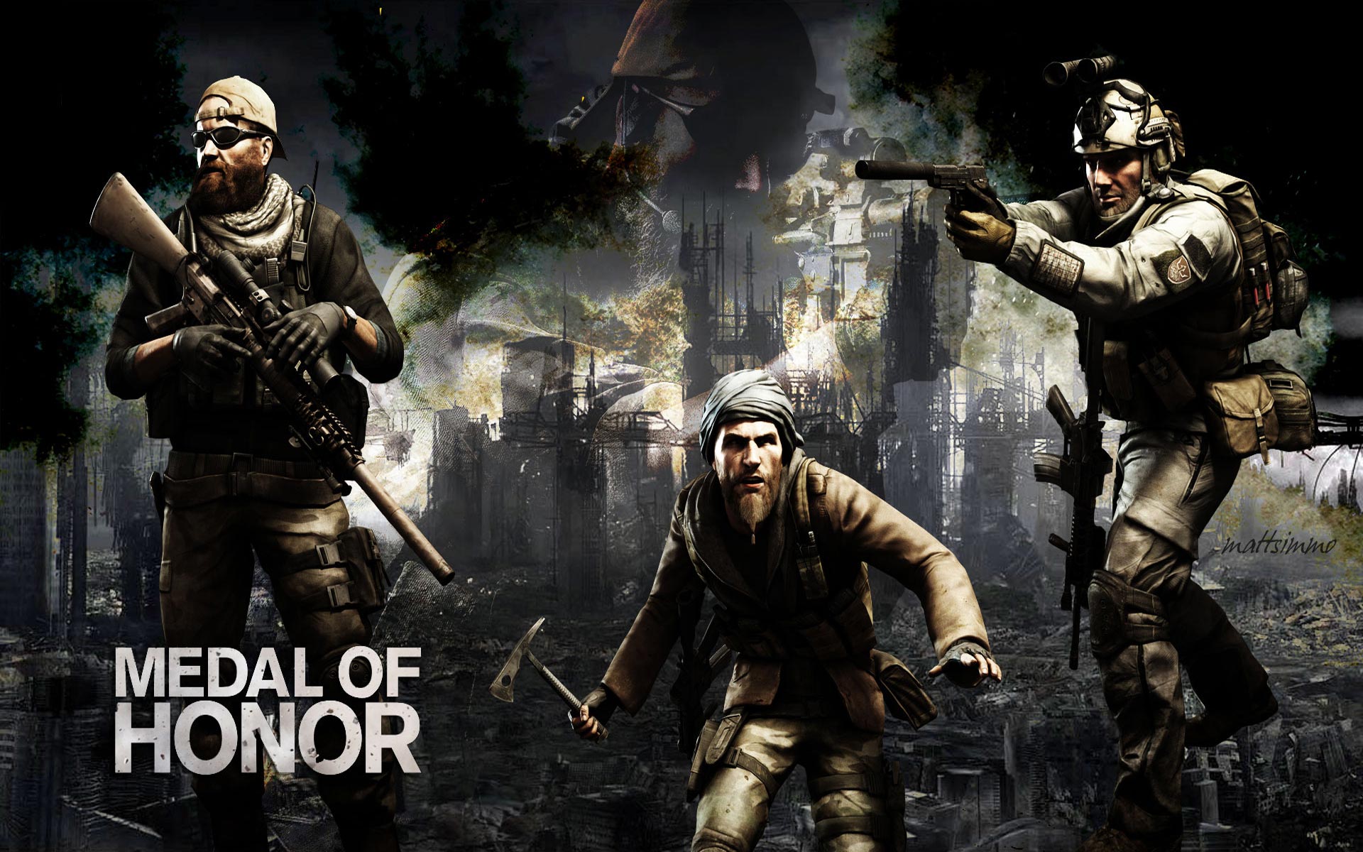 Enjoy This Wallpaper Of Medal Honor In A Resolution X