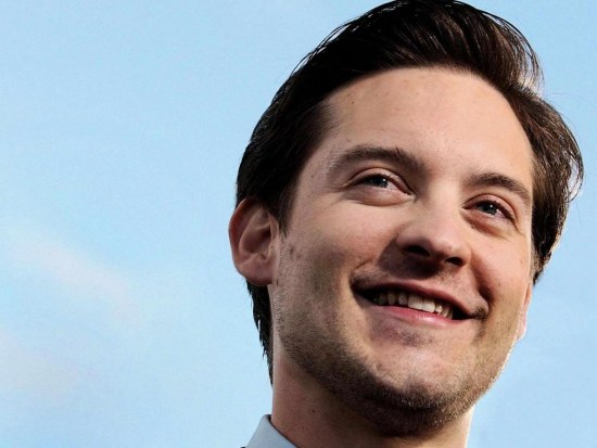 Tobey Maguire Smile Wallpaper