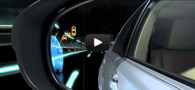 Lexus Es Blind Spot Monitor Demonstration Enthusiast