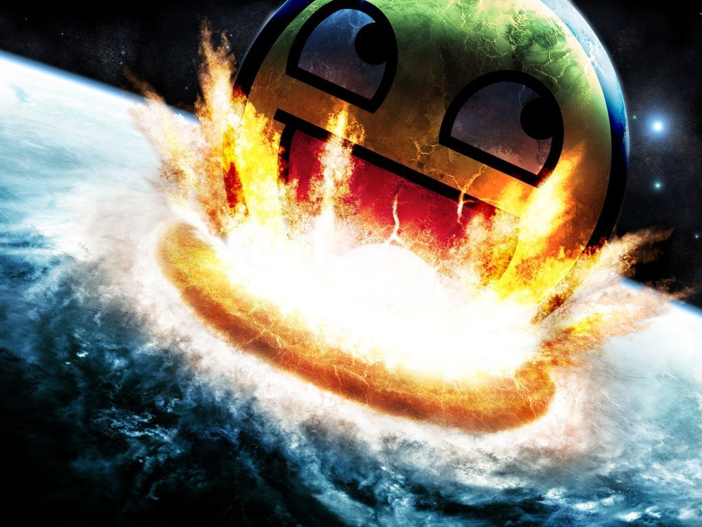 Cool Explosions Wallpaper Top Background