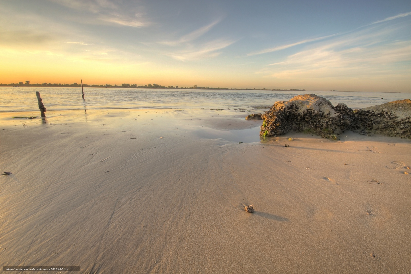 Wallpaper Sea Sand Landscape Desktop In The