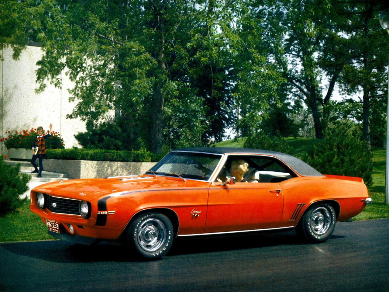 Chevrolet Wallpapers Chevrolet Camaro SS 396 1969 Wallpapers