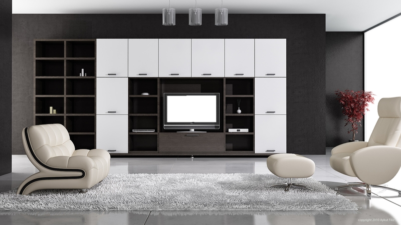 Living Room 3d Wallpaper Desktop