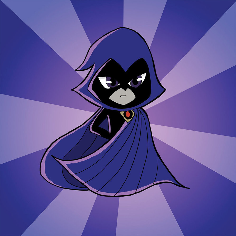 Teen Titans Go Raven By Toonsanimemanga