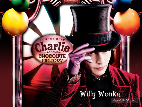 Charlie And The Chocolate Factory Wallpaper With Johnny Depp