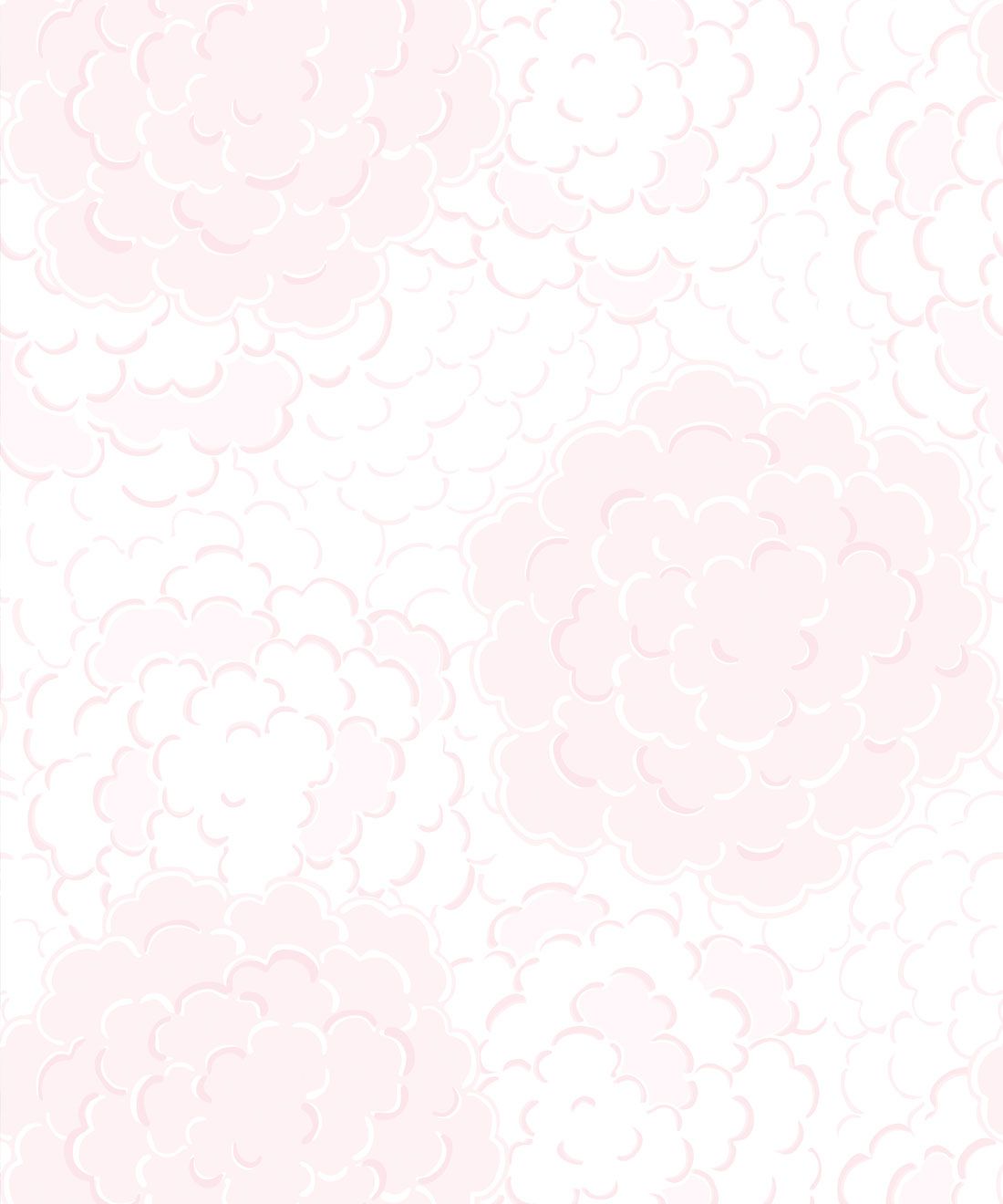 Pink Peony Wallpaper Ornamental Florals Milton King
