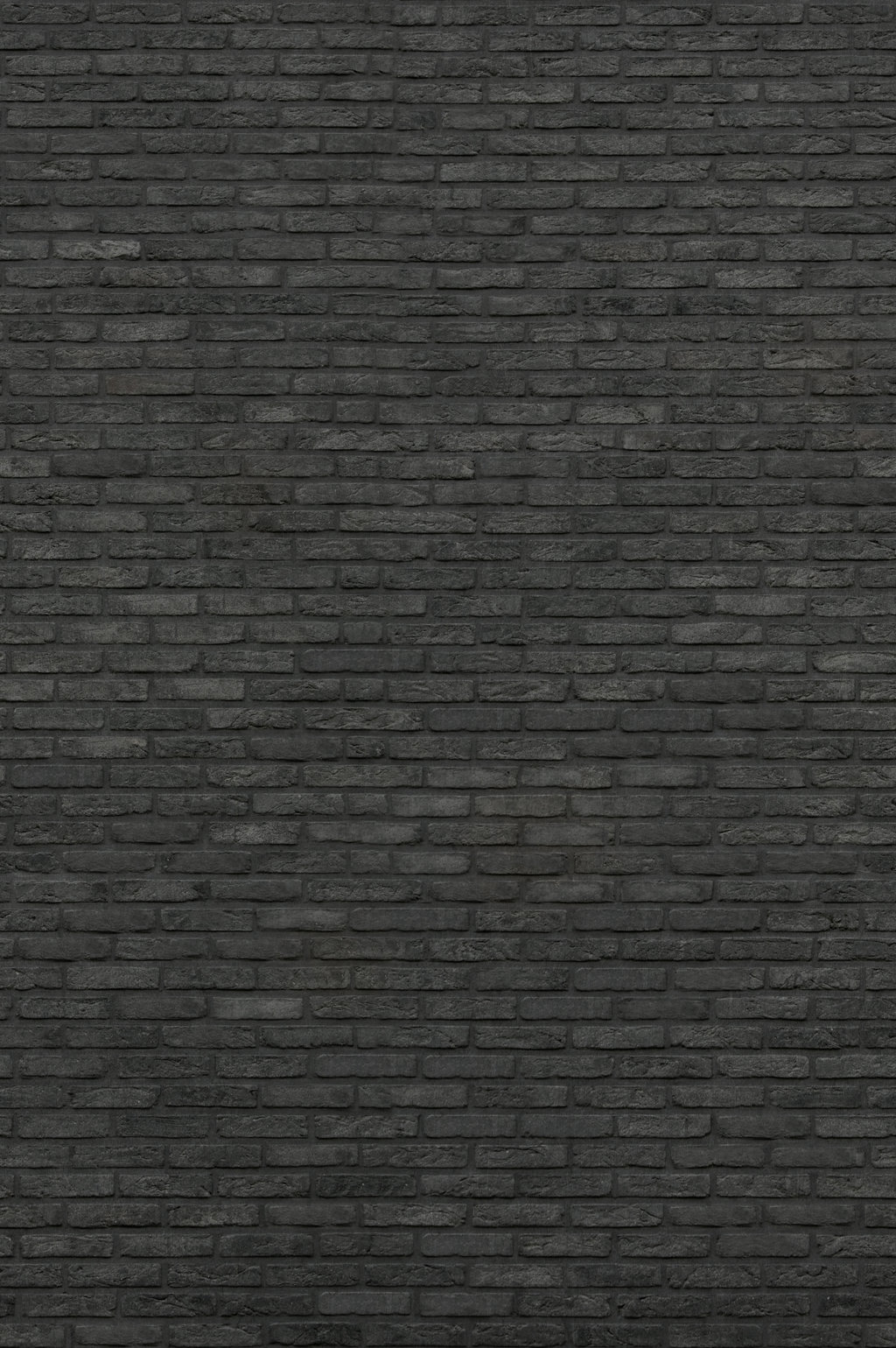Black Brick Grasscloth Wallpaper