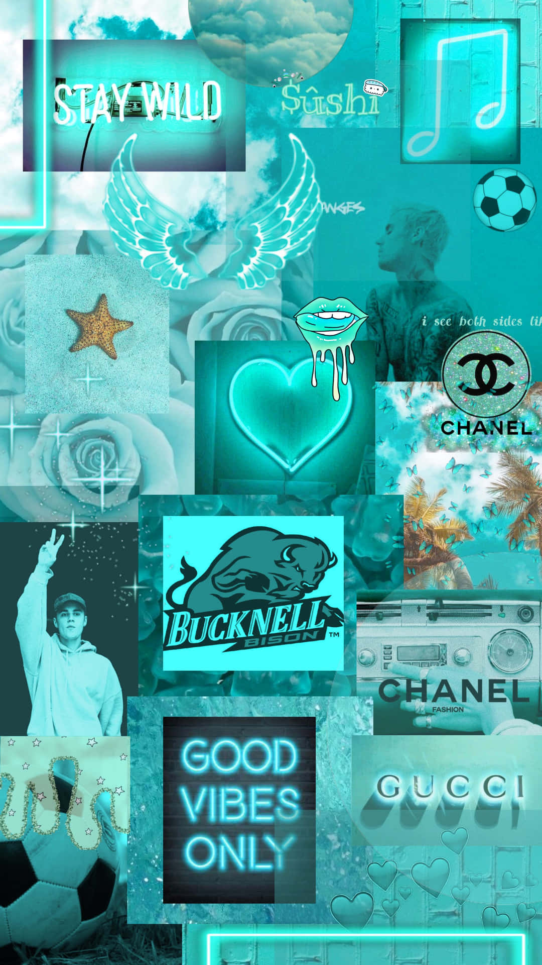 Turquoise Aesthetic Wallpaper