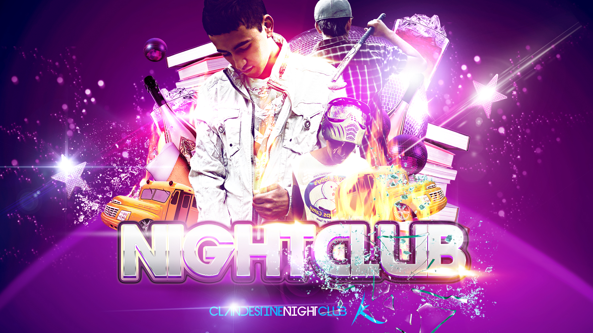 Night Clubs Wallpaper Clandestine night club 4 by