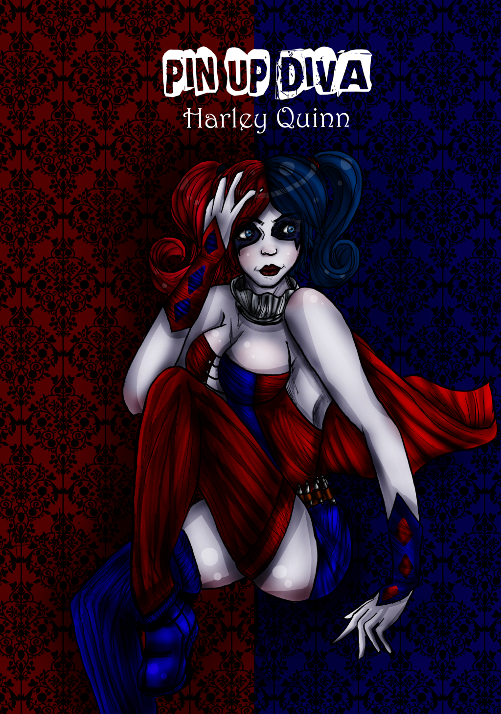 Pin Up Harley Quinn New By Hannamaia