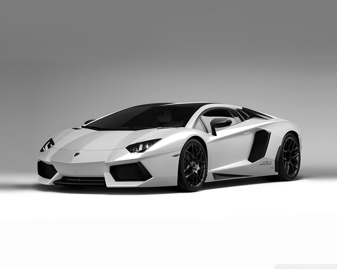 Lamborghini Aventador White Wallpaper Fondo HD