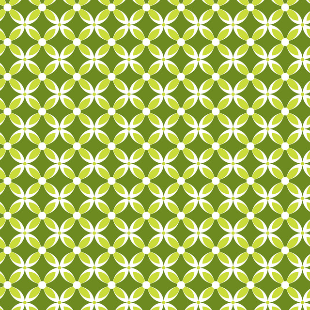 Green Trellis Wallpaper