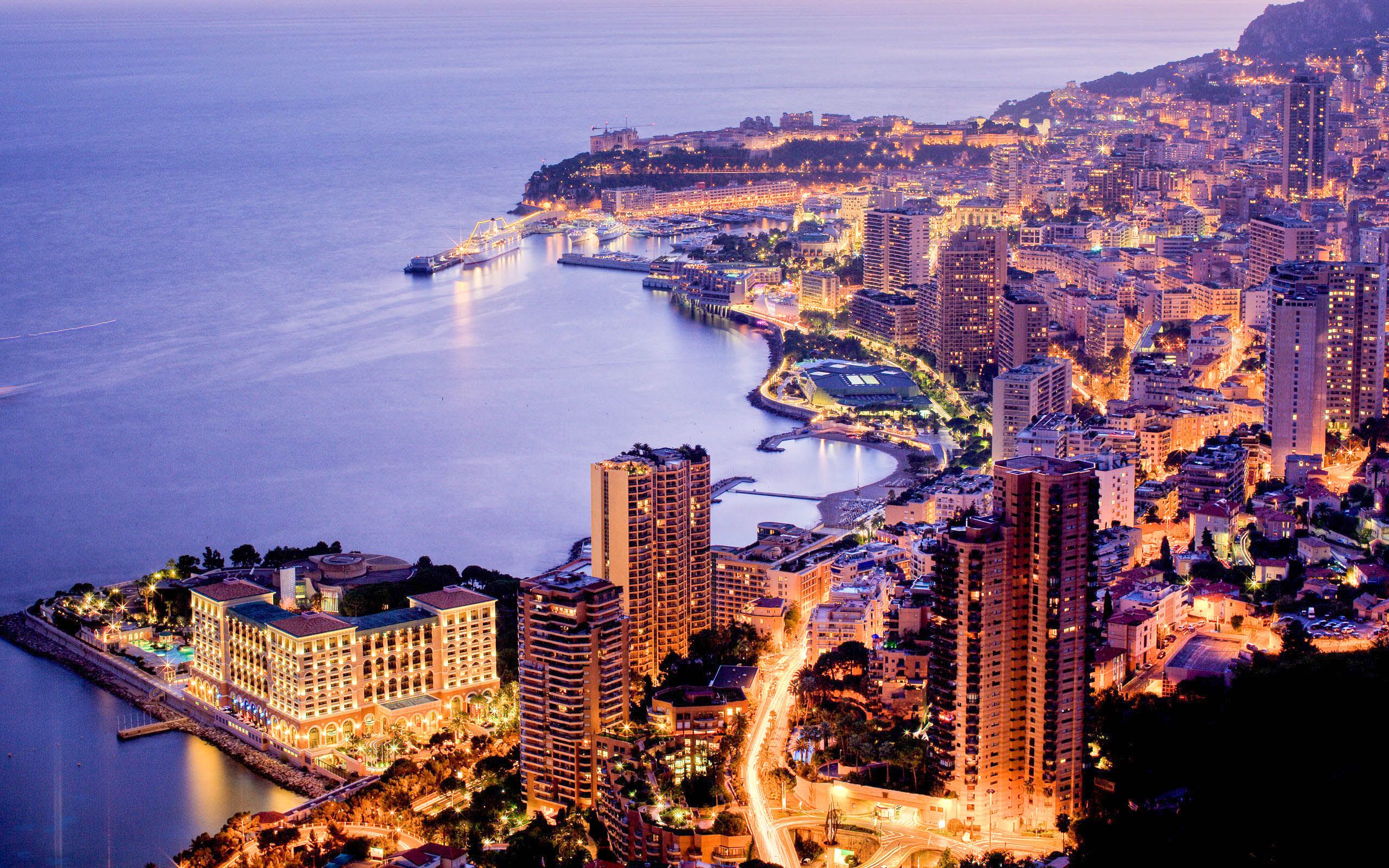 Free download Amazing Monte Carlo Monaco at Night The great outdoors ...