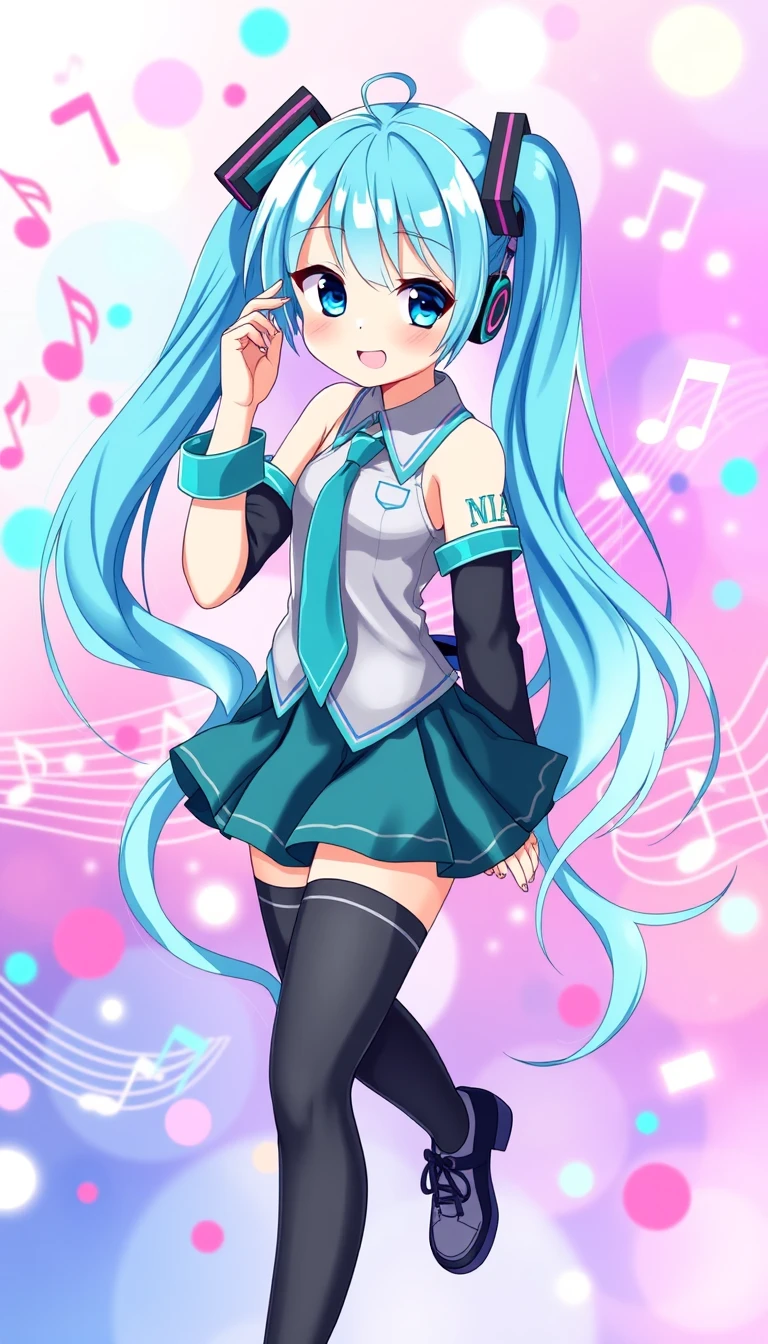Hatsune Miku Phone Wallpaper