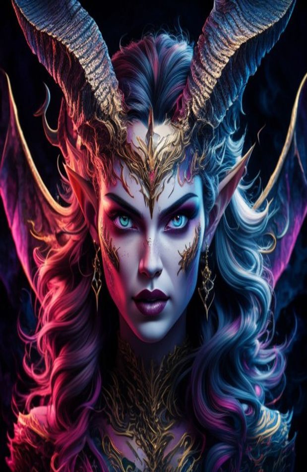 Female Demon Wallpaper