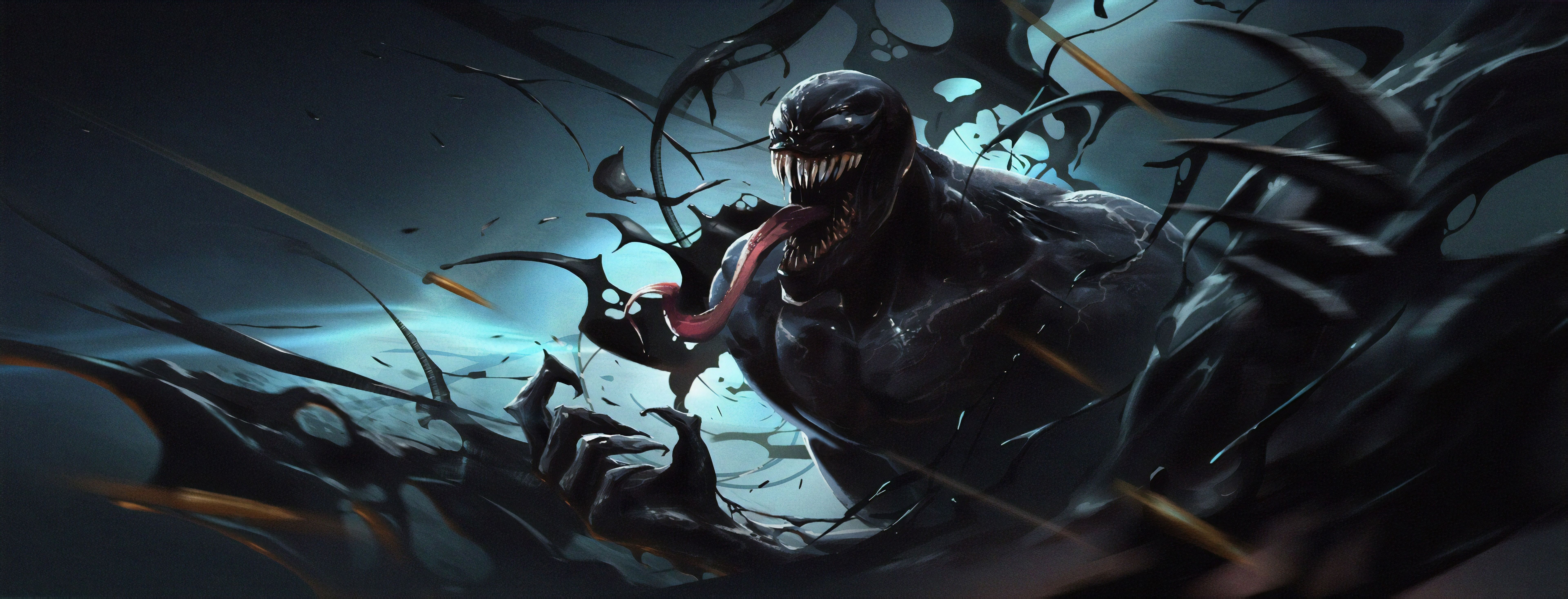 Venom Unleashed: A Symbiote's Fury in HD