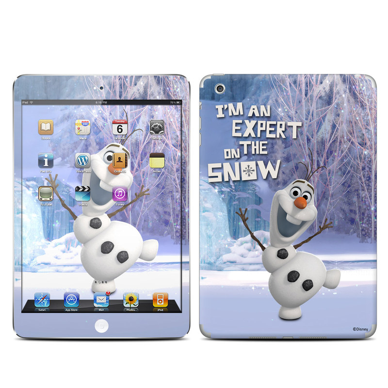 Apple iPad Mini Skin   Olaf by Frozen DecalGirl