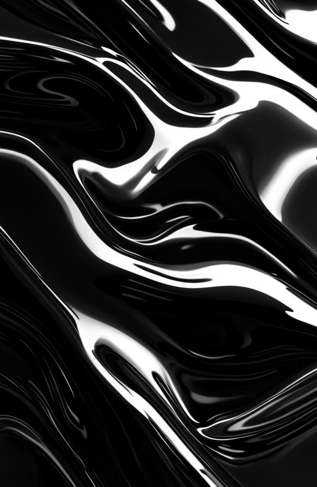 Glossy Black Wallpaper