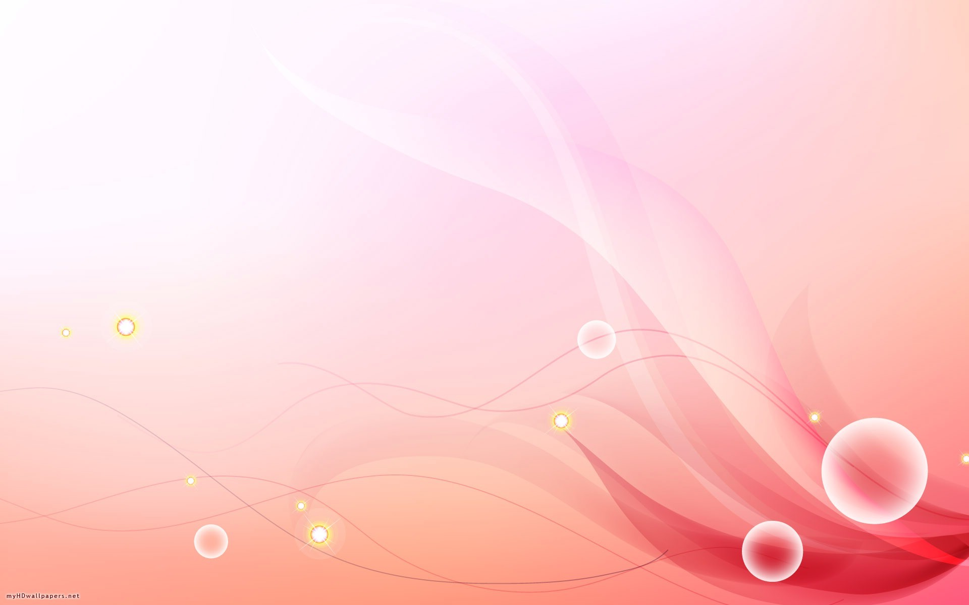Light Red Background Wallpaper