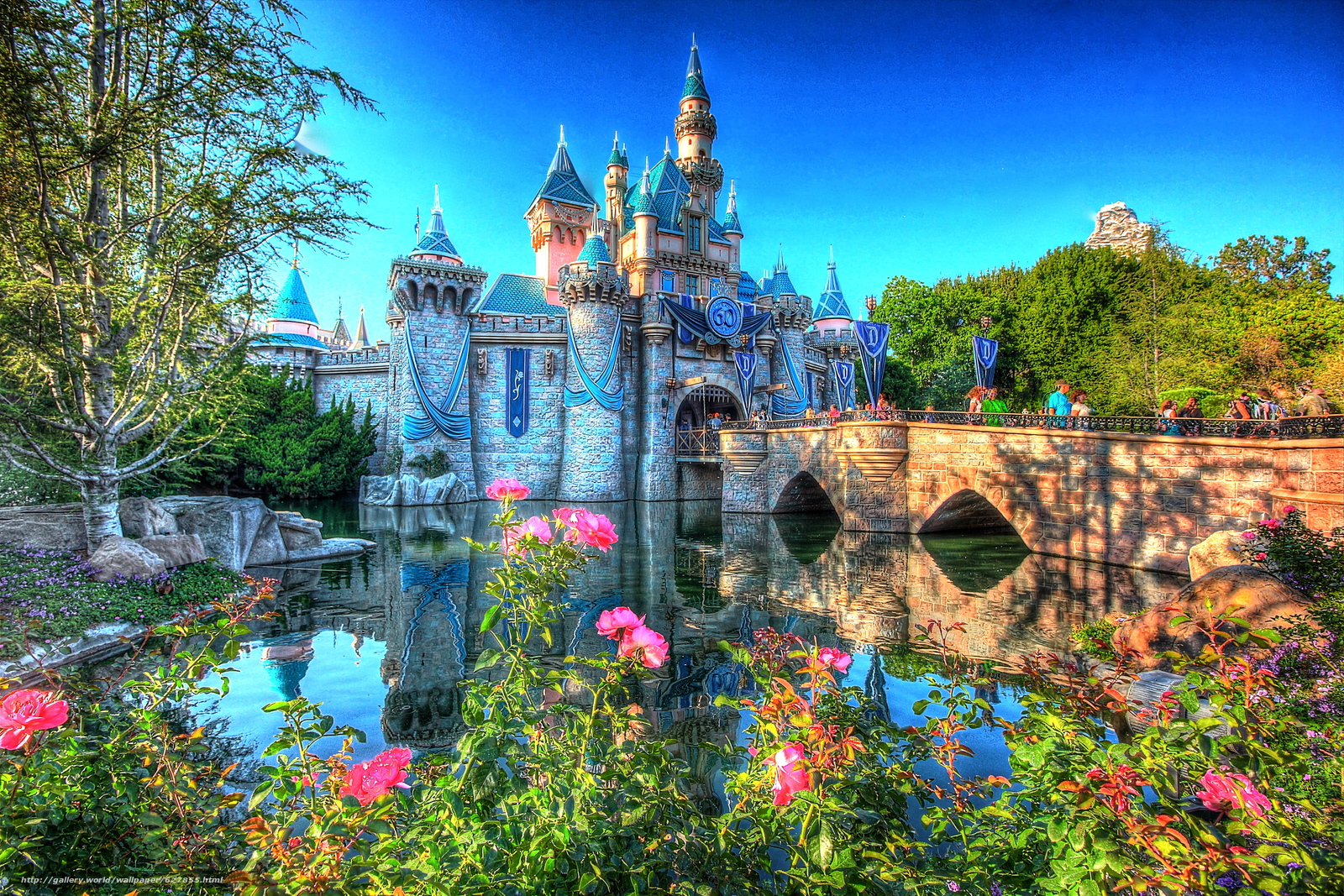 Disneyland 60th Anniversary Wallpaper On