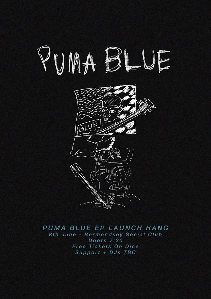 Puma Blue Ep Launch Hang 8th June Poster Jack N Richards