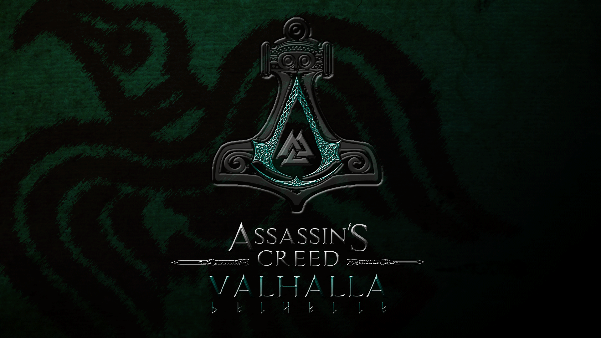 Assassins Creed Valhalla Fan Art Updated Wallpaper Title