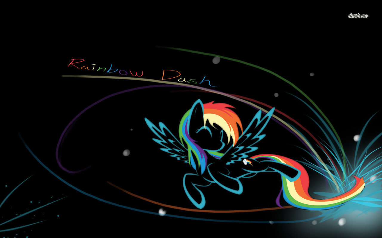 Rainbow Dash Wallpaper Cartoon