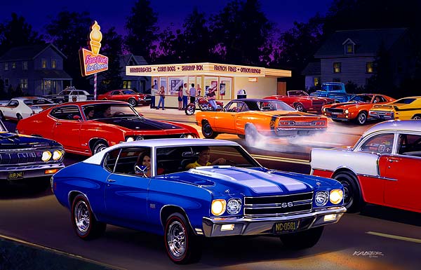 Classic Race Car Posters