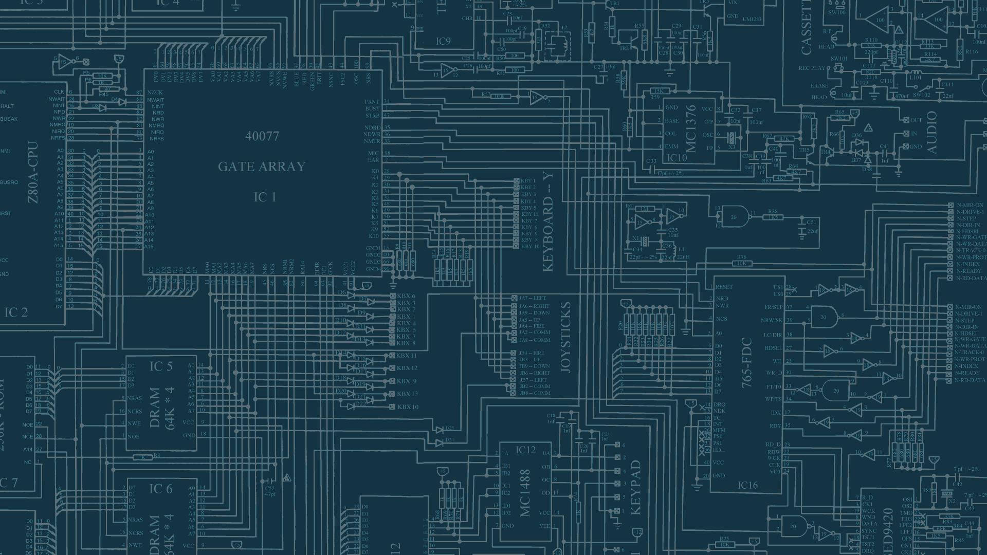 Circuit Board Wallpaper