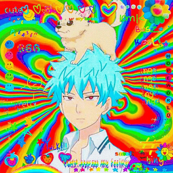 Kaidou Kidcore Rainbowcore Icon Anime Aesthetic