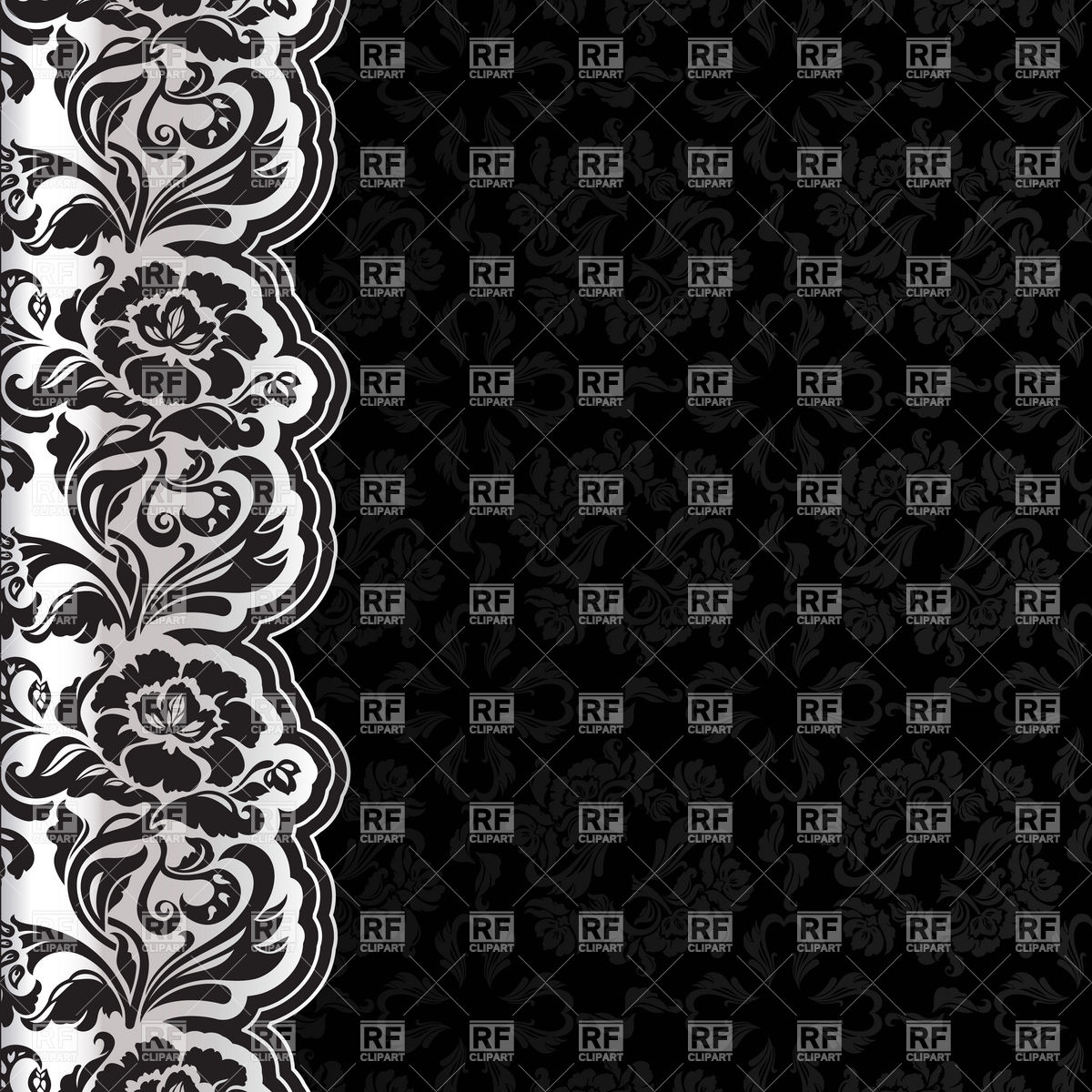Black Victorian Lacy Background Background Textures Abstract
