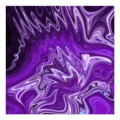 Purple Ribbon Candy Abstract Neon Swirl Background 13 Cm X 13 Cm