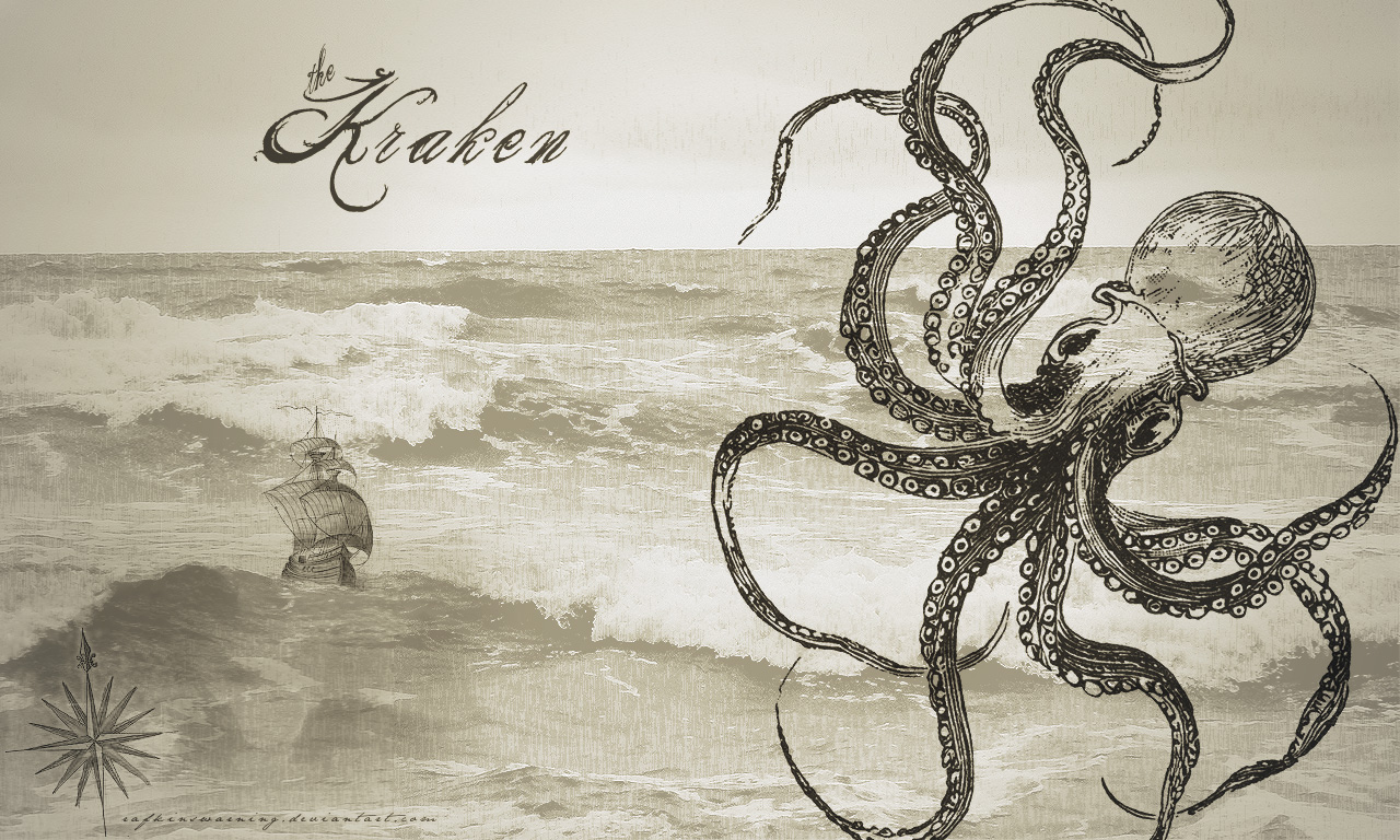 Release The Kraken By Rafkinswarning