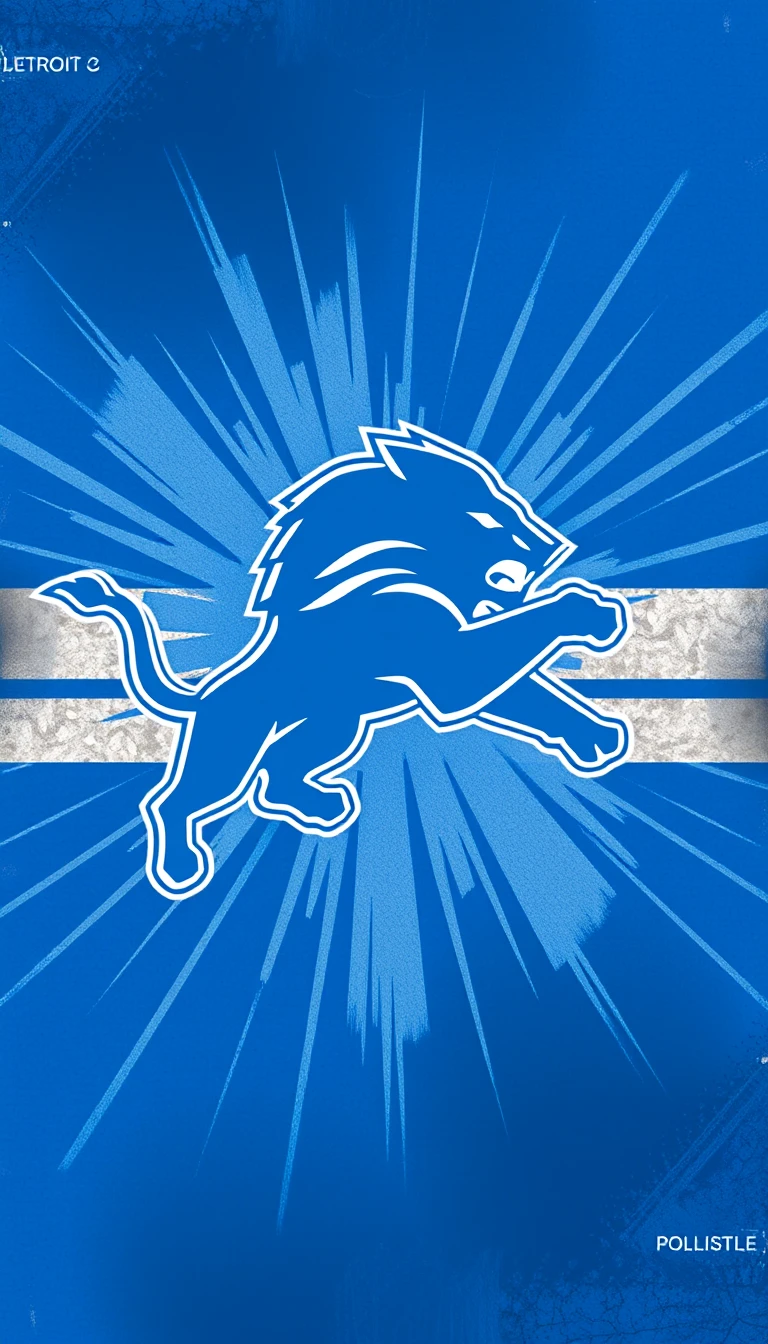 Detroit Lions Phone Wallpaper