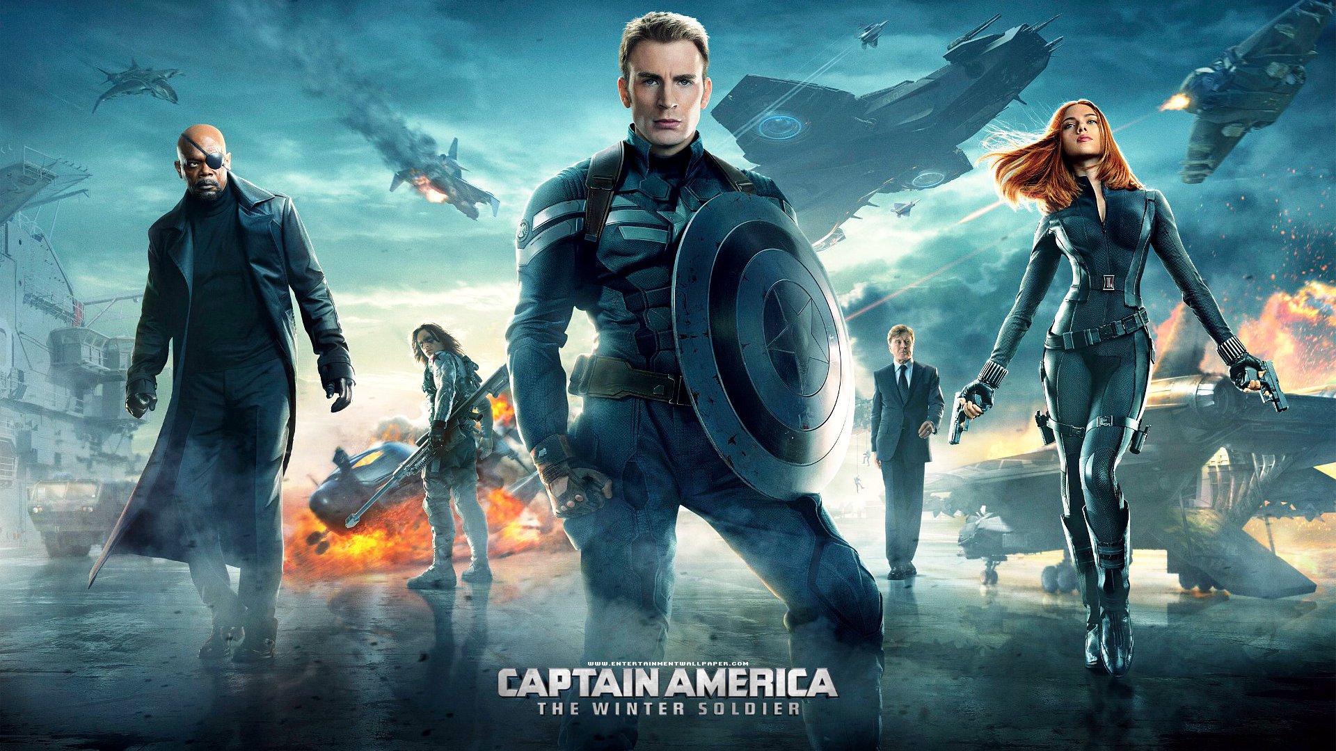 Capwallpaper Captain America The Winter Soldier Movie Re